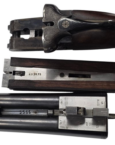 MERKEL 12 Gauge SxS Double Barrel Shotgun - Image 4 of 20