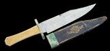 19th Century California Gold Rush Bowie Knife “GEO WOLSTENHOLM & SON’S CELEBRATED / CALIFORNIA KNIFE” - 11 of 19