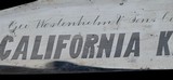 19th Century California Gold Rush Bowie Knife “GEO WOLSTENHOLM & SON’S CELEBRATED / CALIFORNIA KNIFE” - 19 of 19