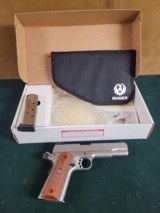 Ruger SR1911 Unfired 1911 Metal Frame Full Size 45 ACP Novak 3 Dot Sights - 15 of 15