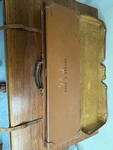 Purdey 2 barrel (20b) case w canvas cover - Image 2 of 4
