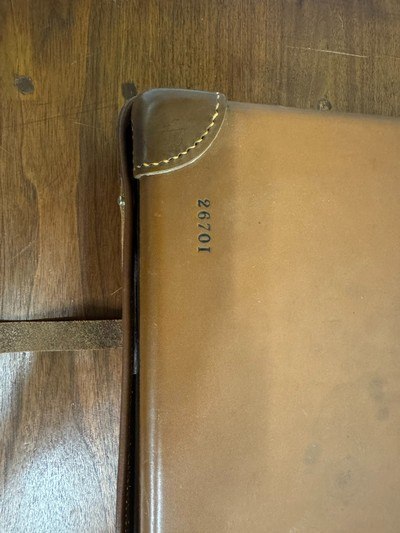 Purdey 2 barrel (20b) case w canvas cover - Image 4 of 4