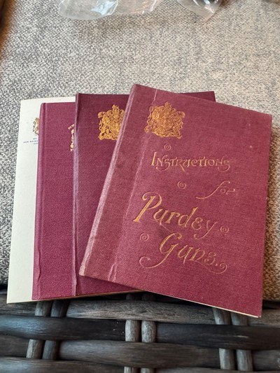 Purdey Instruction Books - Image 1 of 3