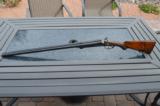 Wilh. Friedlein 12 ga. double barrel, side by side, hammer, engraved pre1891 German/Austrian shotgun - 9 of 10