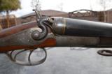 Wilh. Friedlein 12 ga. double barrel, side by side, hammer, engraved pre1891 German/Austrian shotgun - 10 of 10