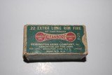 Remington .22 Extra Long Rimfire New York London Full Box - 1 of 5