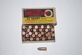 Western "Bulls Eye" .32 Short Rim Fire Full Box (50) - 1 of 1