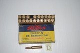 Western SUPER-X- LUBALOY - .25 Remington N.O.S. - 1 of 1