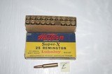 Western SUPER-X- LUBALOY - .25 Remington N.O.S. - 1 of 1