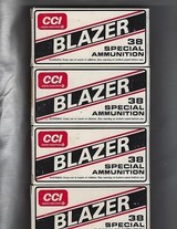 CCI BLAZER .38 Special 4 Boxes – 200 Rounds - 1 of 1