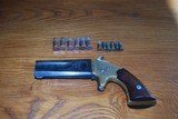 American Arms of Boston (Wheelers Patent) Engraved Derringer .22RF/.32RF with cartridges - 2 of 2