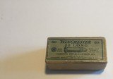 Winchester .22 Long – 2 P/C Full Box - Stetson's Patent Correct Date - 1 of 6