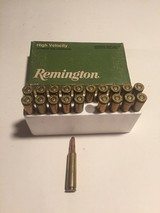 Factory Remington .257 Roberts 117 Grain Core-Lokt Soft Point - 1 of 2