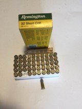 Remington .32 Short Colt Cartridge Box – 82 Grain Full Box - 1 of 1