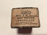Union Metallic Cartridge – 2 P/C .38 S&W Mid-Range – Factory Sealed - 6 of 6