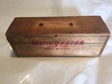 Winchester Wood Box - .30-30 and .35 Remington (100) Cartridges - 1 of 2