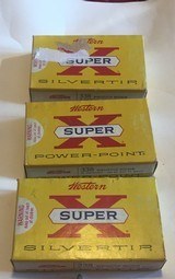 Winchester/Western .338 Winchester Magnum (3) Full Boxes Silver Tip - 1 of 1