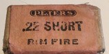 Peters 2 P/C .22 Short Cartridge Box - Factory Sealed - 2 of 3