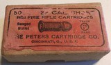 Peters 2 P/C .22 Short Cartridge Box - Factory Sealed - 1 of 3