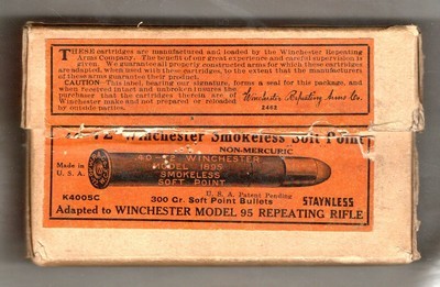 2 P/C Box Winchester .40-72 - 12 Cartridges - For the Model 1895 - Image 1 of 5