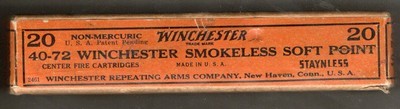 2 P/C Box Winchester .40-72 - 12 Cartridges - For the Model 1895 - Image 2 of 5