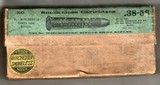 2 P/C Winchester Box .38-56 - (14) Cartridges Smokeless W/Black Powder Label - Image 1 of 4