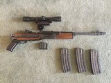 Ruger Mini 14, Factory Side Folder W/scope mags - 1 of 12