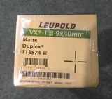 Leupold VX-1 3-9 x 40 Matte - 1 of 2