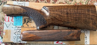 Caesar Guerini Ellipse Curve Gold Stock set RH