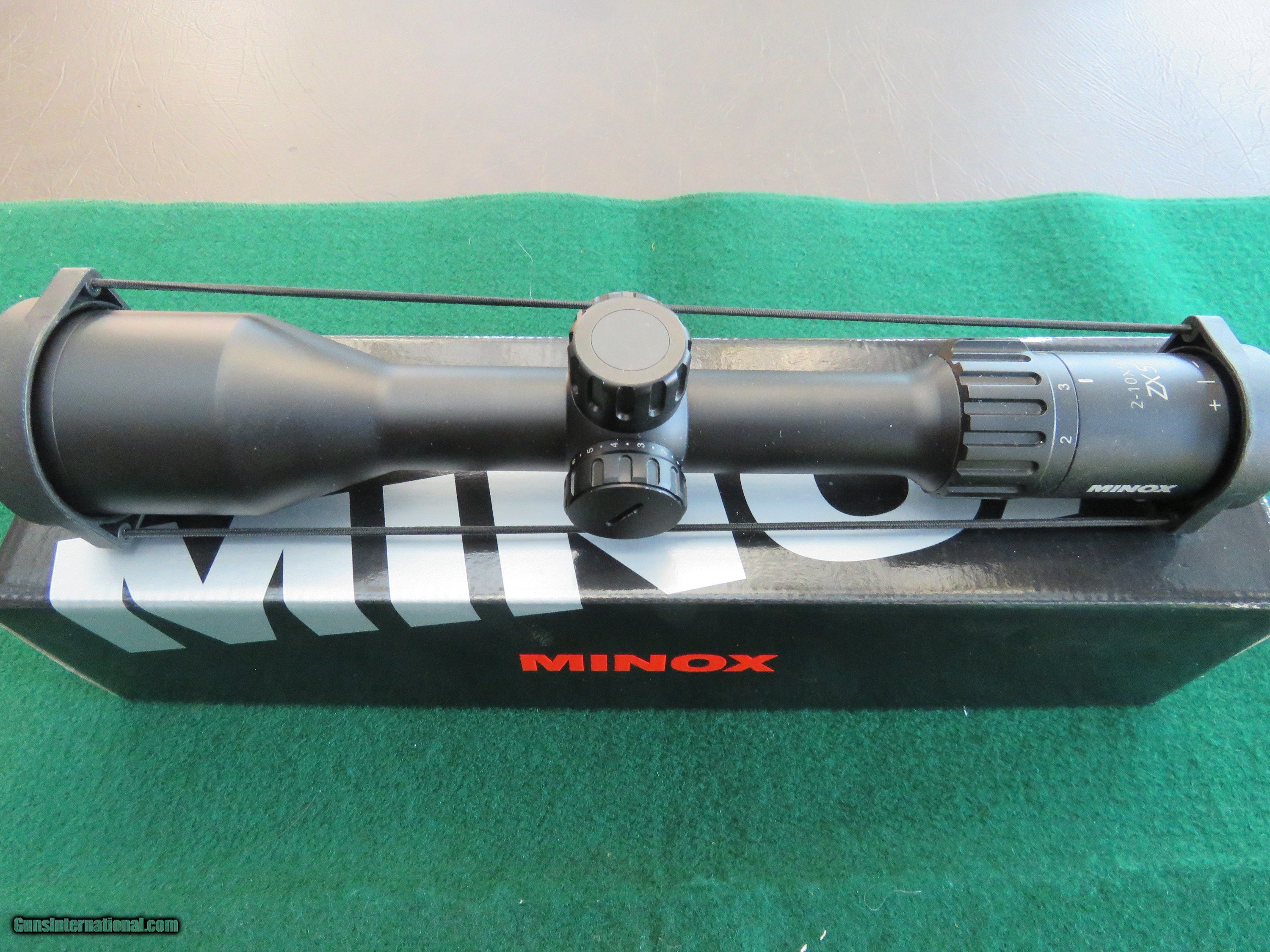 Minox ZX5i 2-10x50 Illuminated German 4 Reticle