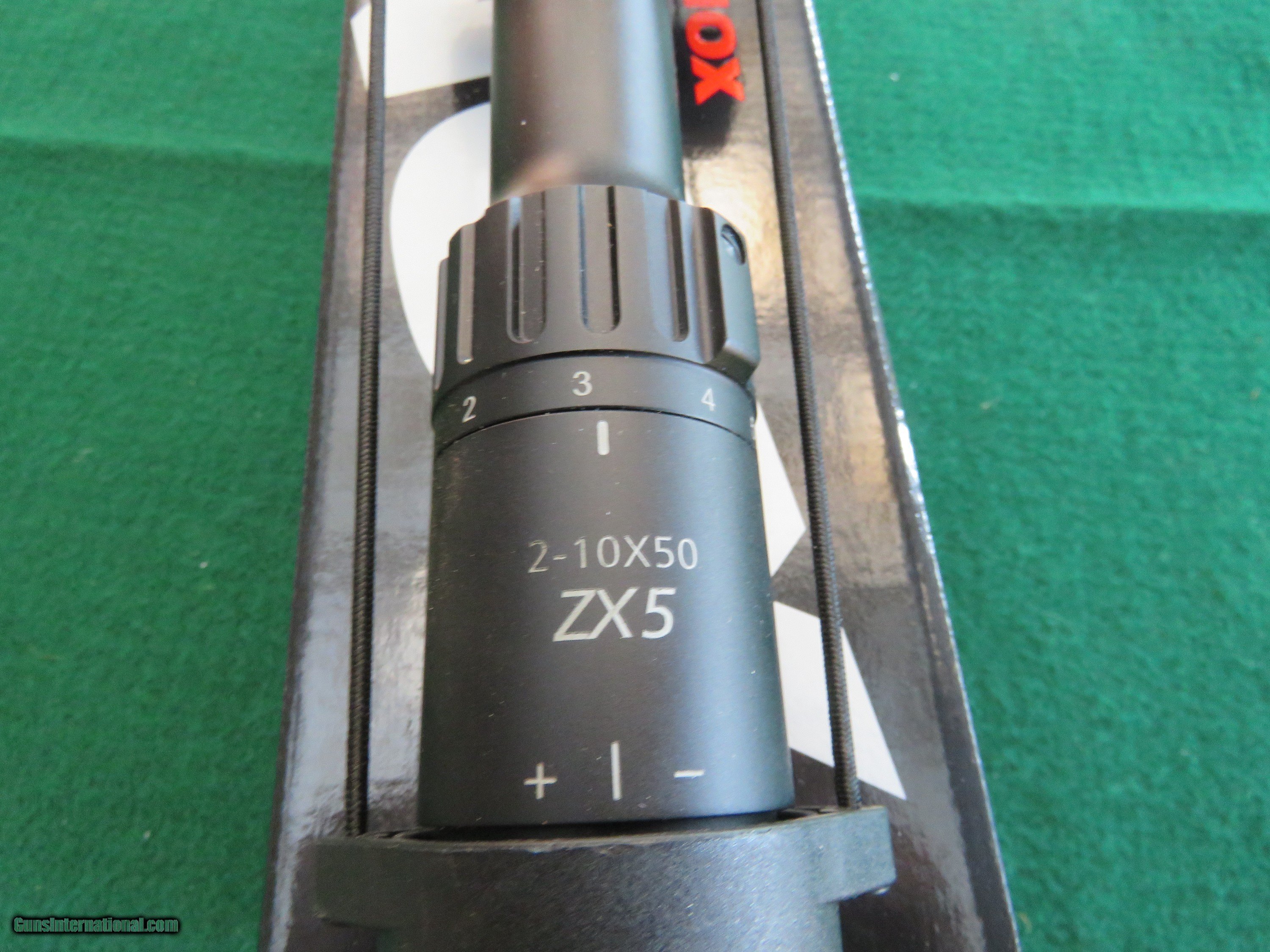 Minox ZX5i 2-10x50 Illuminated German 4 Reticle