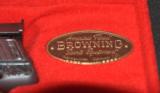 Factory Engraved Browning .22 LR Renaissance Medalist Target Pistol & Case 1 of 382 Made - 12 of 12