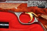 Factory Engraved Browning .22 LR Renaissance Medalist Target Pistol & Case 1 of 382 Made - 11 of 12