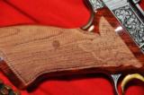Factory Engraved Browning .22 LR Renaissance Medalist Target Pistol & Case 1 of 382 Made - 8 of 12