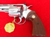 Colt Python 8 inch Nickel, new in the box - 6 of 7