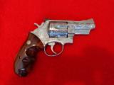 Smith & Wesson, 3 inch model 629-1, highly polished and Engraved, NIB - 2 of 5