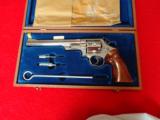 Smith & Wesson Nickel Plated, model 29-2, 8.3/8 inch barrel, as new in box - 1 of 4