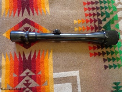Weaver 3 X 9 scope made in El Paso