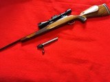 Weatherby Mark V , German manufacture in 270 Weatherby Magnum caliber, with German Weatherby scope - 4 of 9