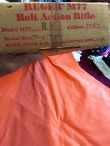 Ruger model 77-R,new in the box 7 x 57 caliber classic - 5 of 5