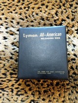 A set of Lyman All - American dies in 300 Weatherby Magnum caliber - 1 of 2