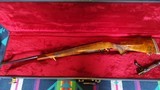 Weatherby Commemorative Olympian Mark V rifle
in the coveted 257 Weatherby caliber absolutely new in the original hard case - 1 of 11