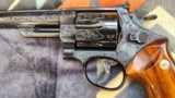 Factory Engraved model 29-2 Smith & Wesson,
unfired - 2 of 10