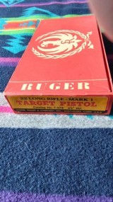 Ruger T-678, Mark 1 Pistol with target grips as new in the original box - 7 of 7