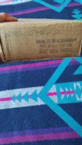 Ruger Blackhawk 357 Remington Maximum in 101/2 Bull Barrel, new in the box - 10 of 10