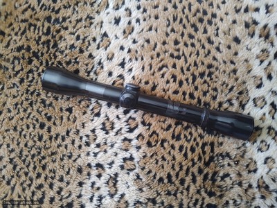 Weaver 4 X scope made in El Paso