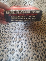 Ruger Mark ,1 pistol New in the original box - 4 of 7