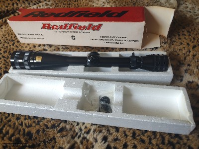 Redfield 6 x 18 power scope, made in Denver new in the box