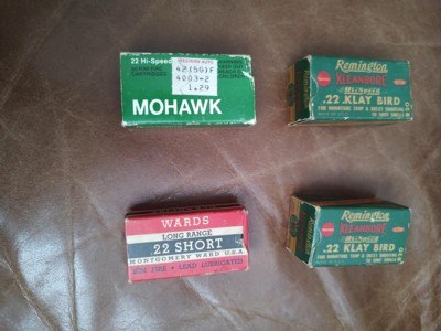 Remington, etc,collectible 22 ammo