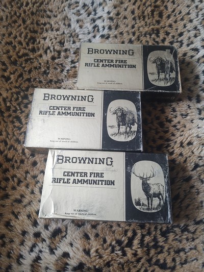 Vintage Browning Ammo